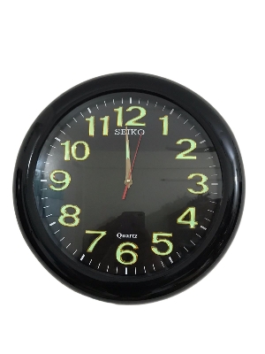 Picture of Vintage Fiber Made Seiko Round Shape Decorative Wall Clock
