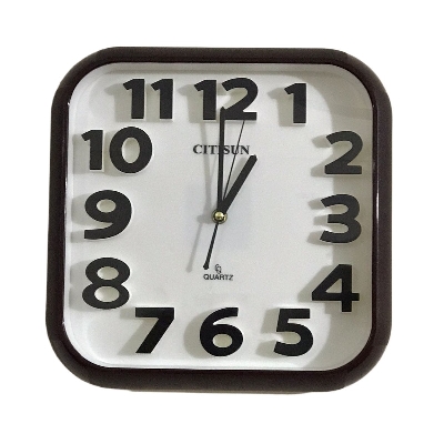 Picture of 28 CM Vintage Fiber Made Citisun Decorative Wall Clock