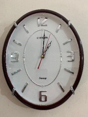 Picture of 36 CM Vintage Fiber Made Citisun Decorative Wall Clock