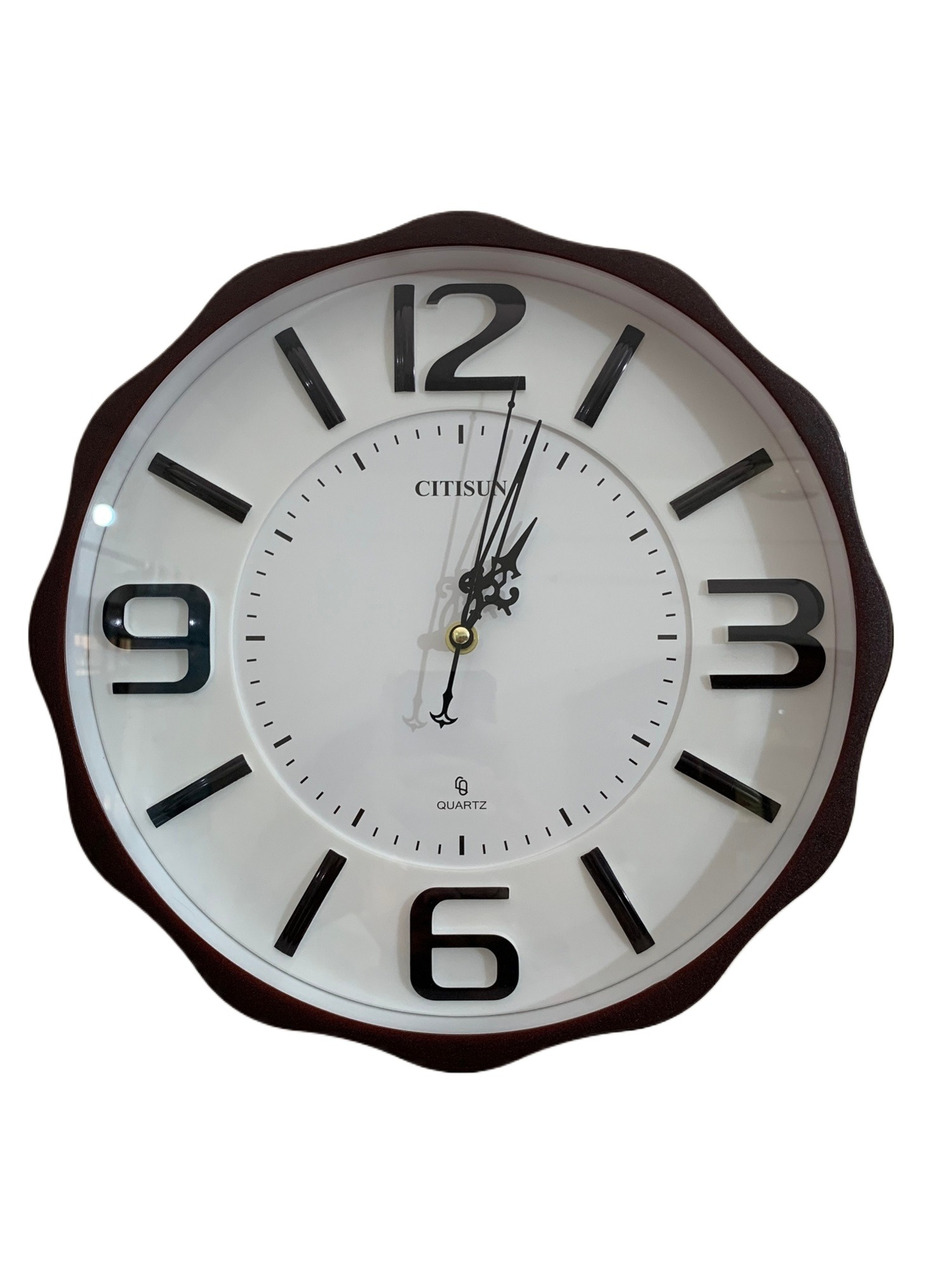 Picture of 38 CM Vintage Fiber Made Citisun Decorative Wall Clock