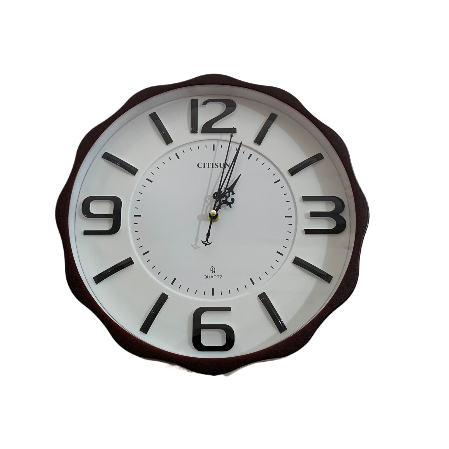 Picture of 38 CM Vintage Fiber Made Citisun Decorative Wall Clock