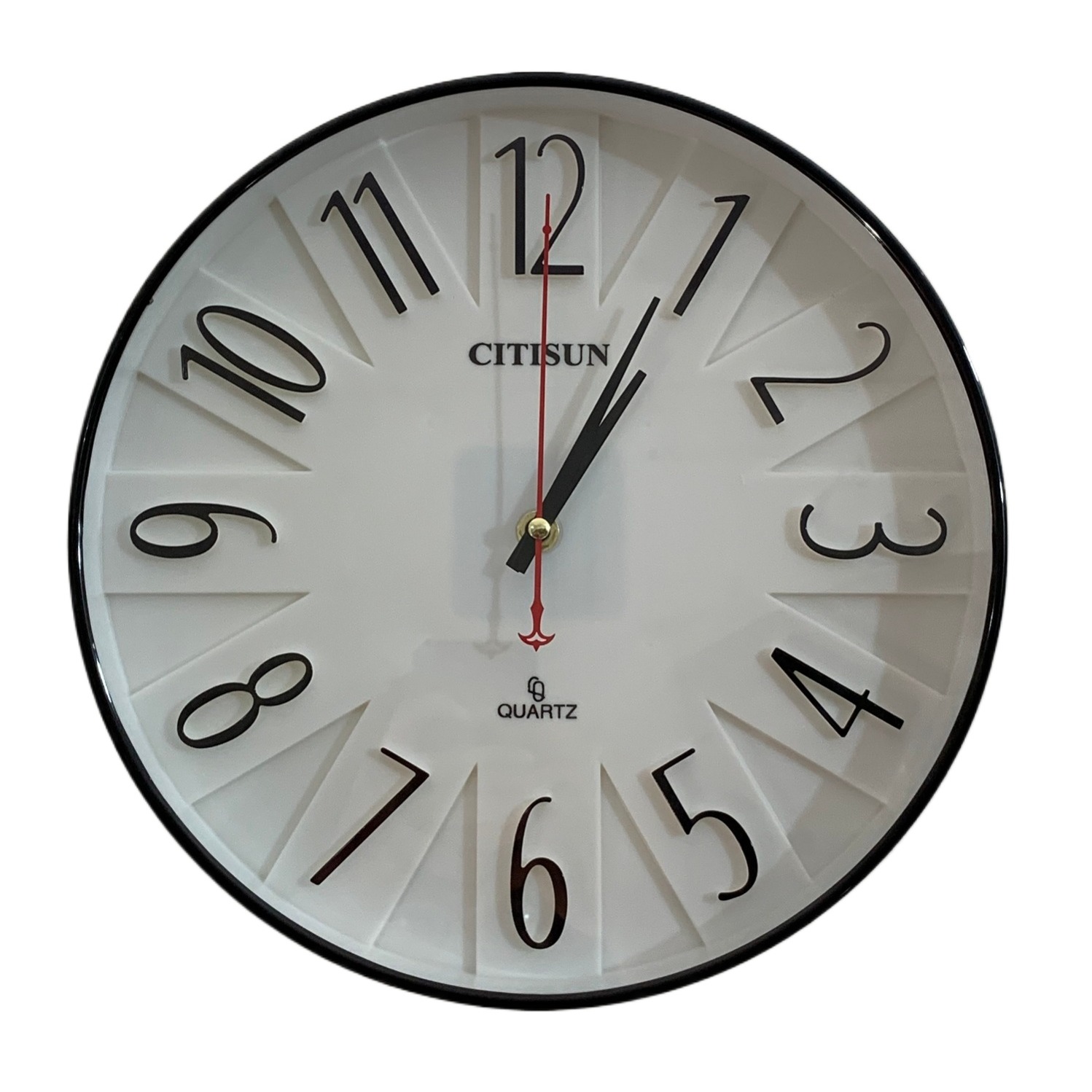 Picture of 28 CM Vintage Fiber Made Citisun Decorative Wall Clock