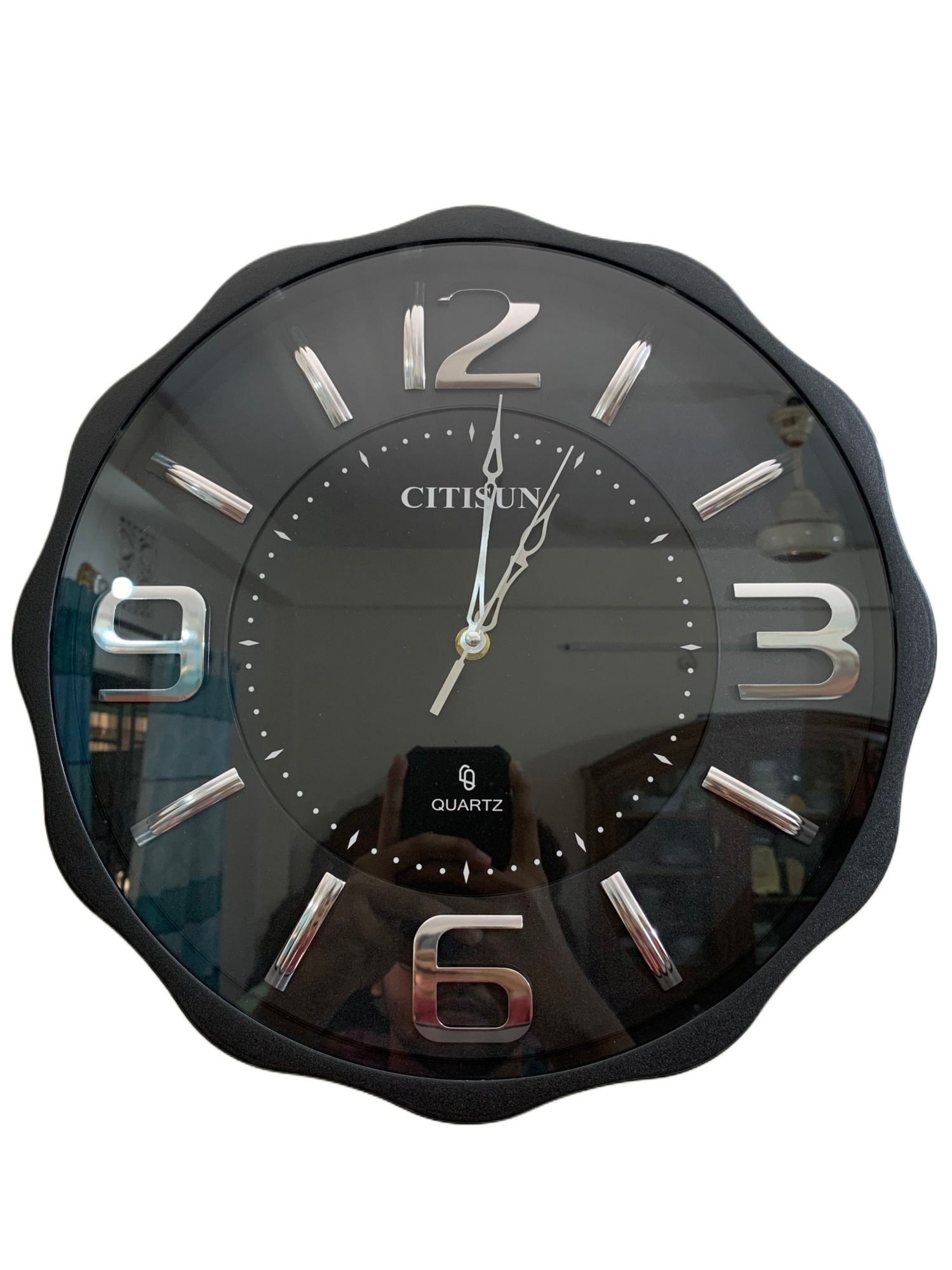 Picture of 38 CM Vintage Fiber Made Citisun Decorative Wall Clock