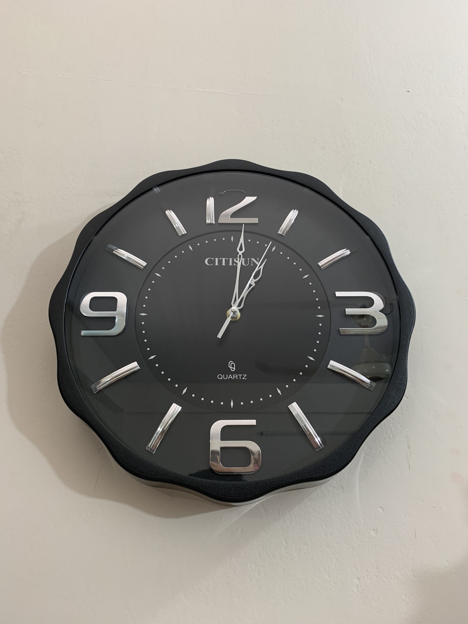 Picture of 38 CM Vintage Fiber Made Citisun Decorative Wall Clock