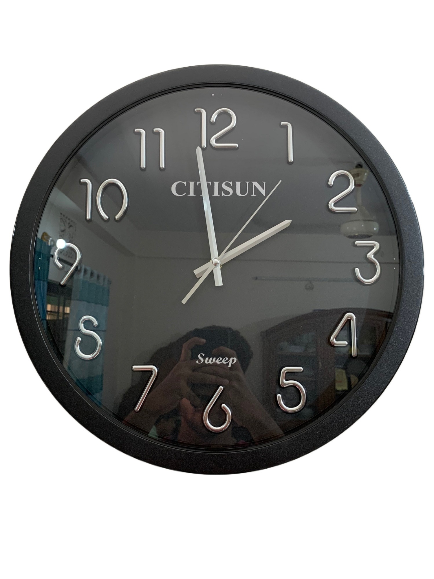 Picture of 41 CM Vintage Fiber Made Citisun Decorative Wall Clock
