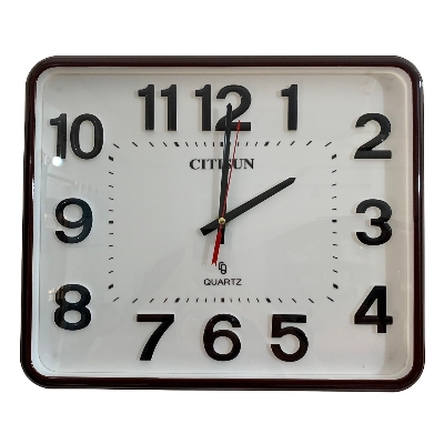 Picture of 41 CM Vintage Fiber Made Citisun Decorative Wall Clock