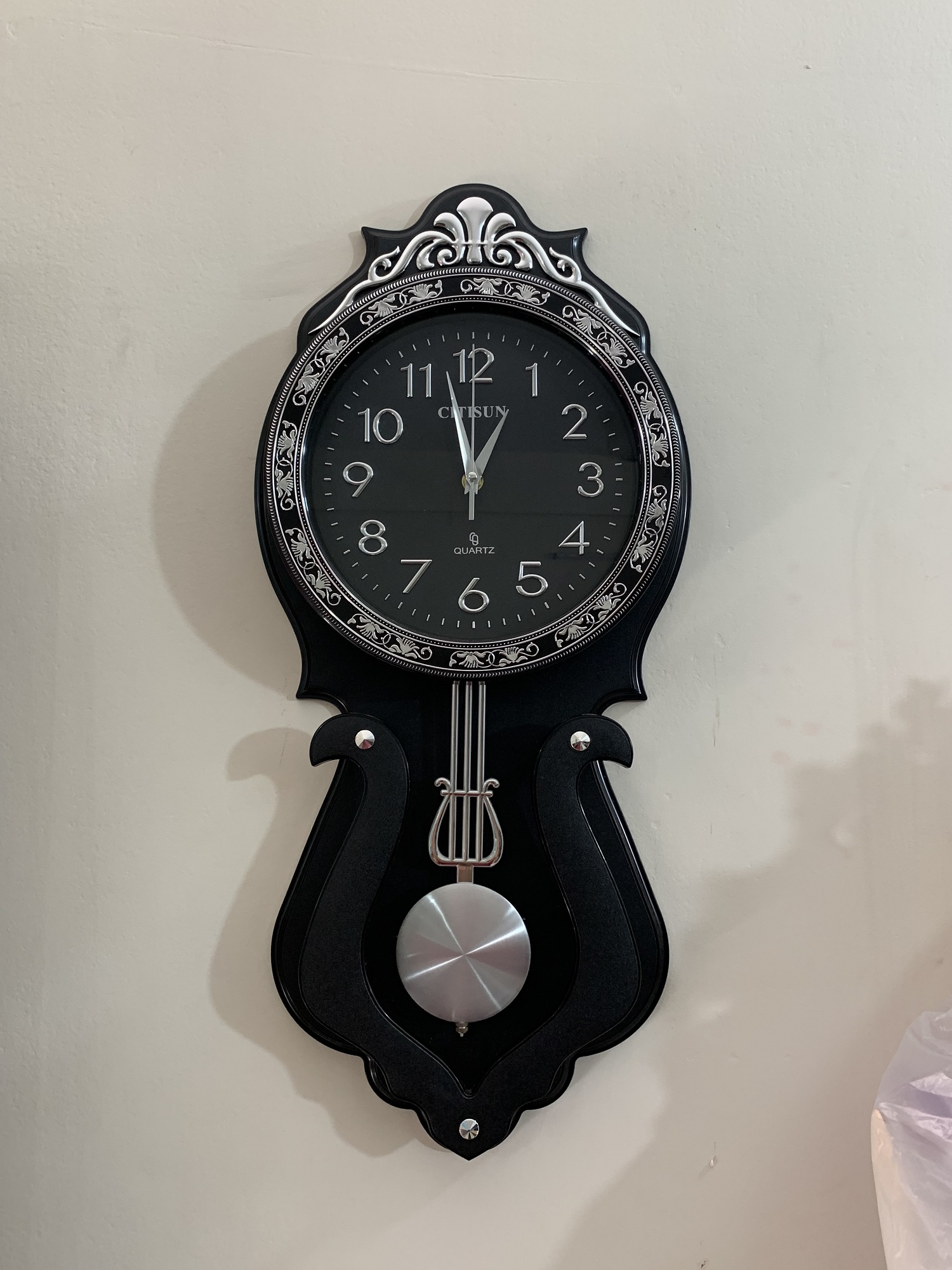Picture of 63 CM Big Size Vintage Fiber Made Citisun Decorative Wall Clock