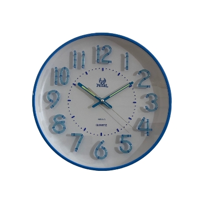 Picture of 31 CM Vintage Fiber Made Pearl Decorative Wall Clock -31cm