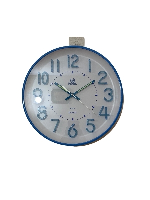 Picture of 31 CM Vintage Fiber Made Pearl Decorative Wall Clock -31cm