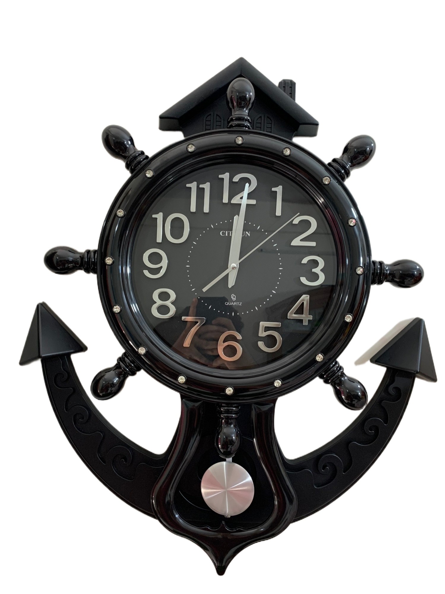 Picture of 66 CM Big Size Vintage Fiber Made Citisun Decorative Wall Clock -66cm