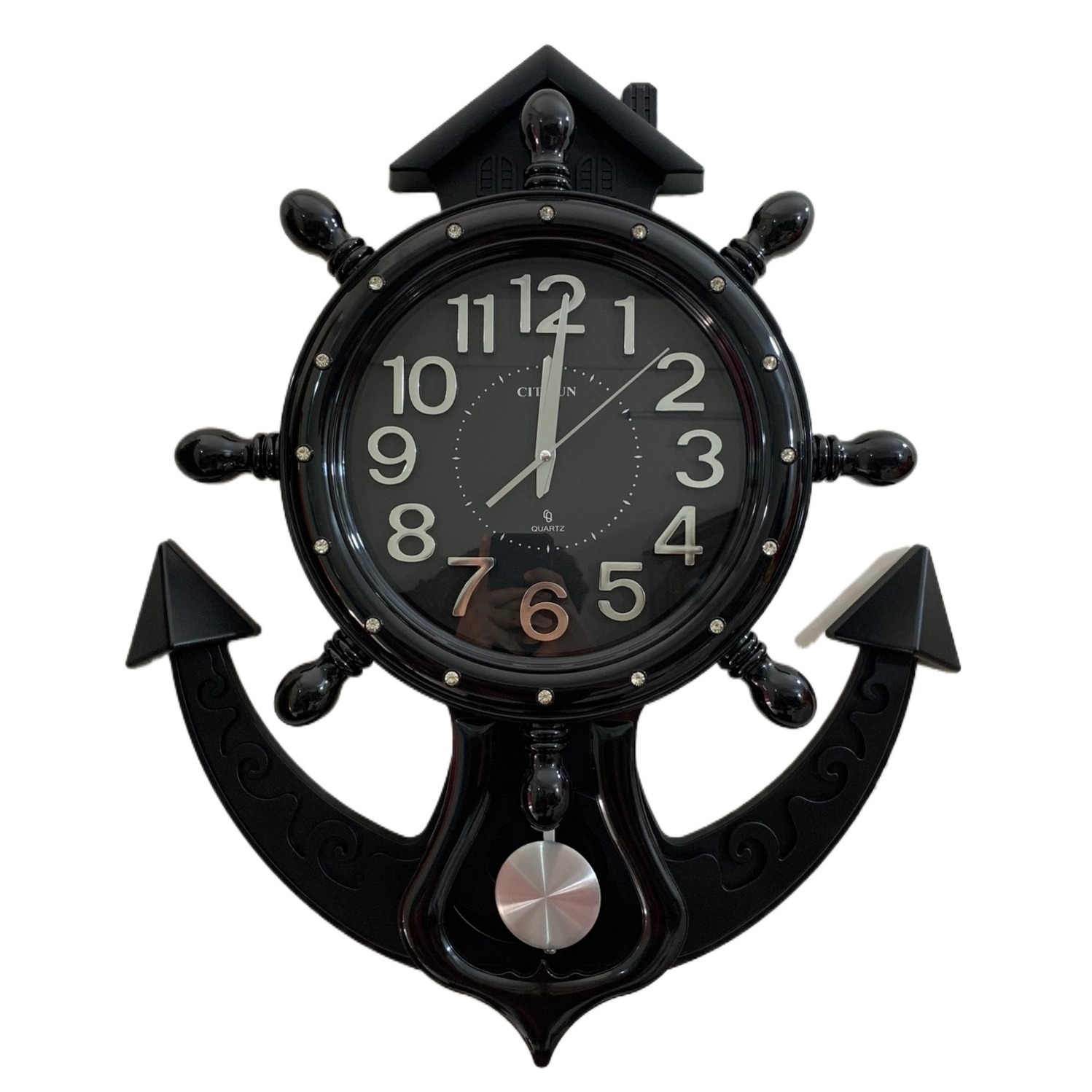 Picture of 66 CM Big Size Vintage Fiber Made Citisun Decorative Wall Clock -66cm