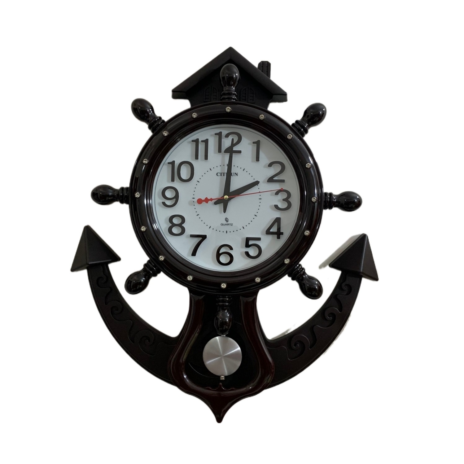 Picture of 66 CM Big Size Vintage Fiber Made Citisun Decorative Wall Clock -66cm