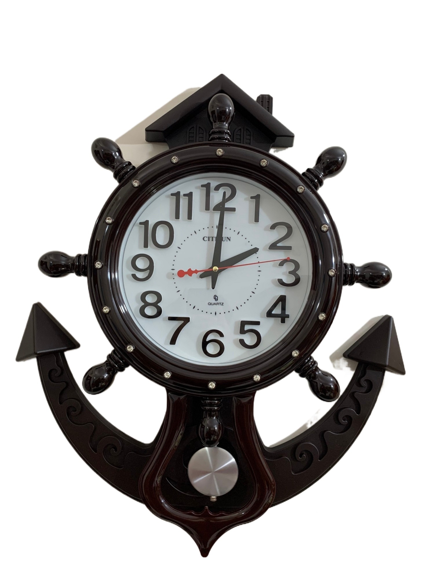 Picture of 66 CM Big Size Vintage Fiber Made Citisun Decorative Wall Clock -66cm