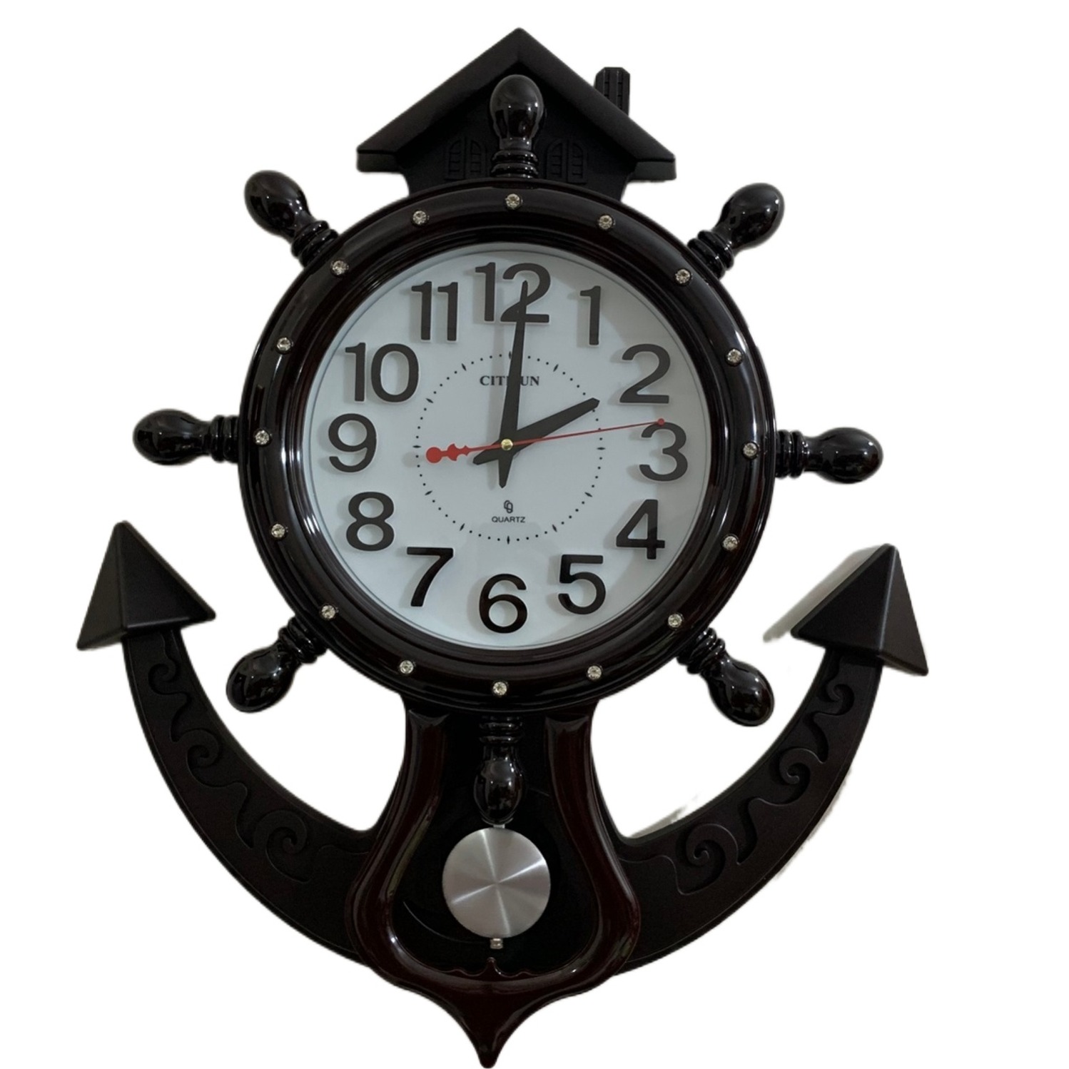 Picture of 66 CM Big Size Vintage Fiber Made Citisun Decorative Wall Clock -66cm