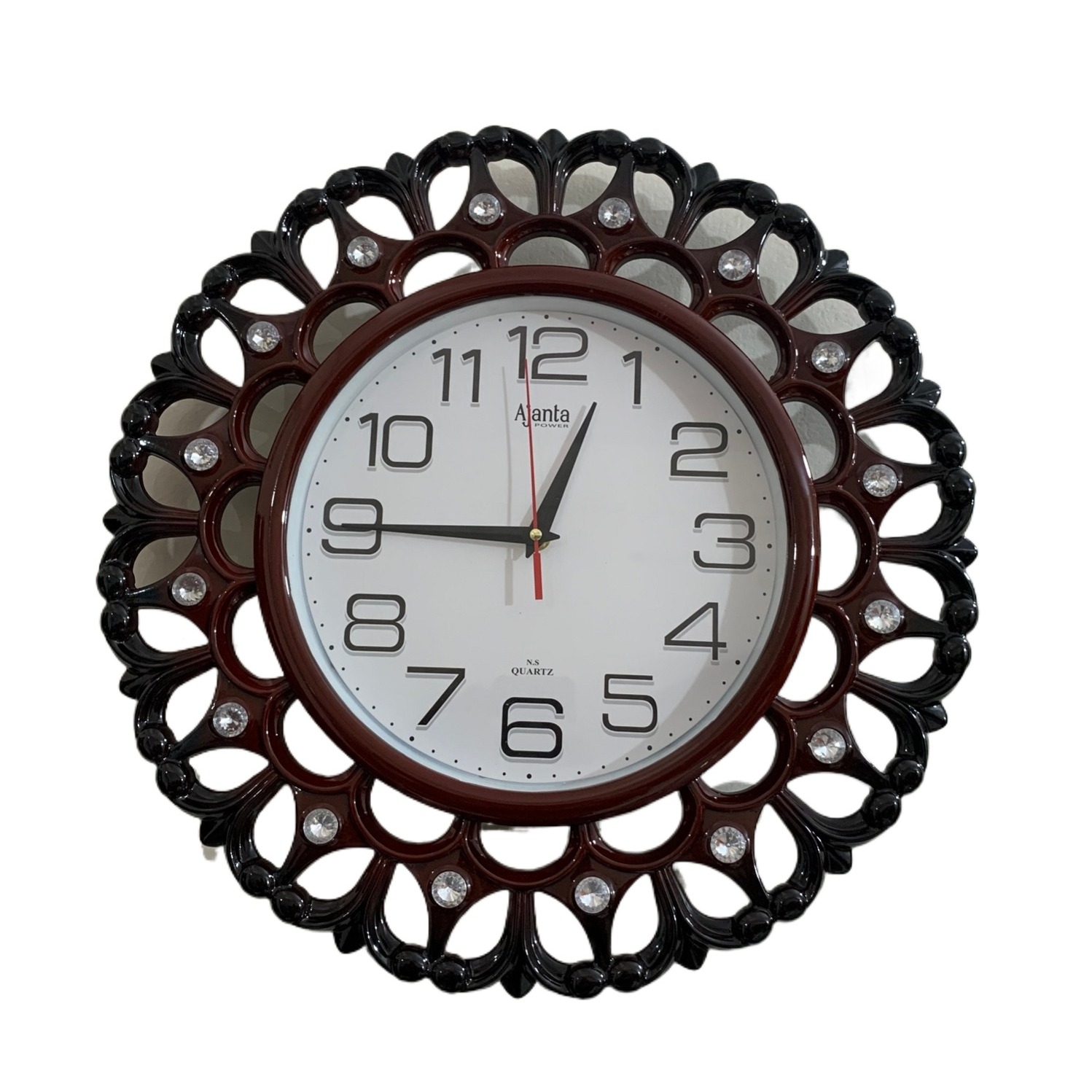 Picture of 39 Cm Vintage Fiber Made Ajanta Decorative Wall Clock - 39 cm