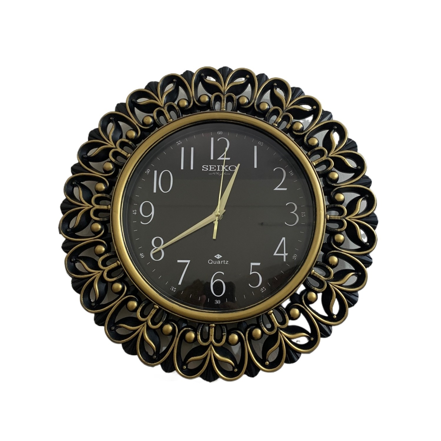 Picture of 45 CM Vintage Fiber Made Seiko Decorative Wall Clock - 45 cm
