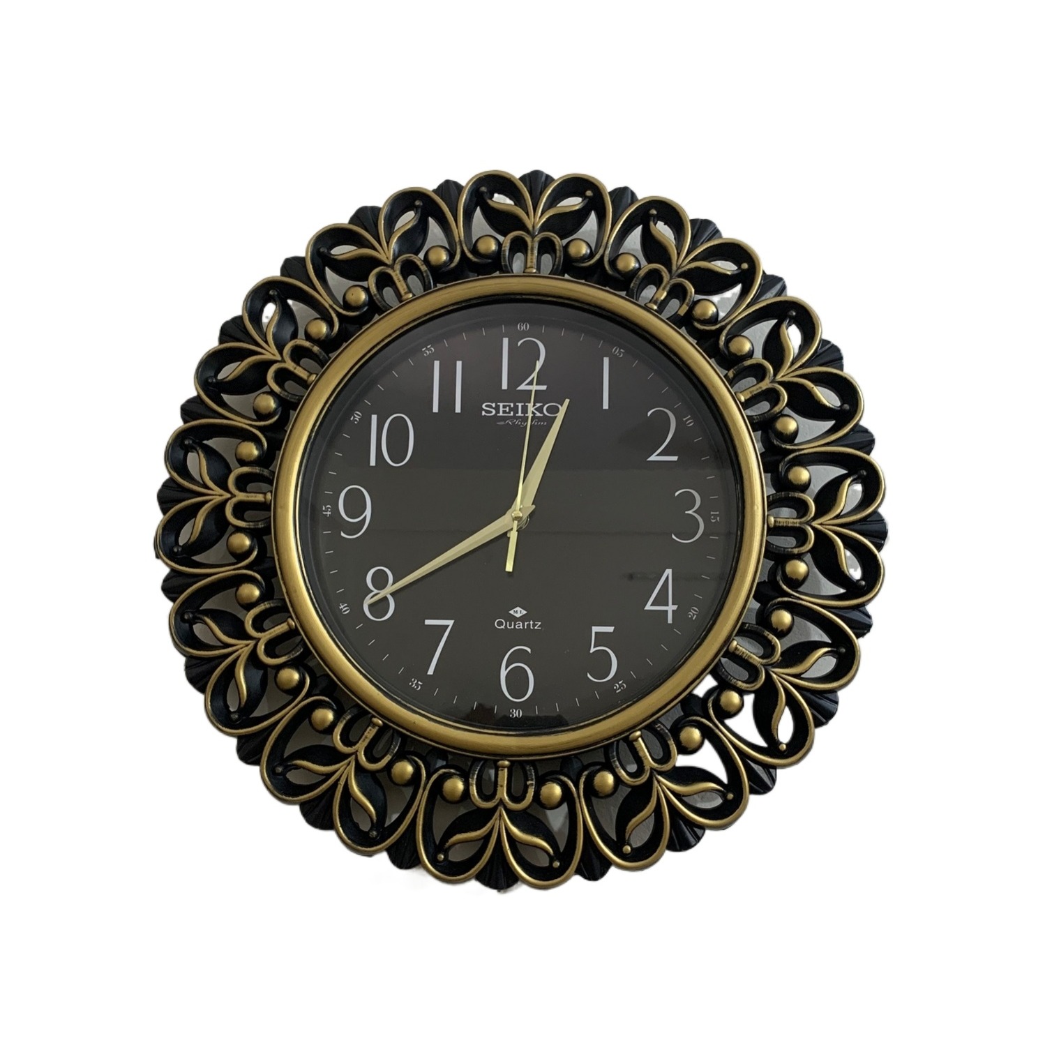 Picture of 45 CM Vintage Fiber Made Seiko Decorative Wall Clock - 45 cm