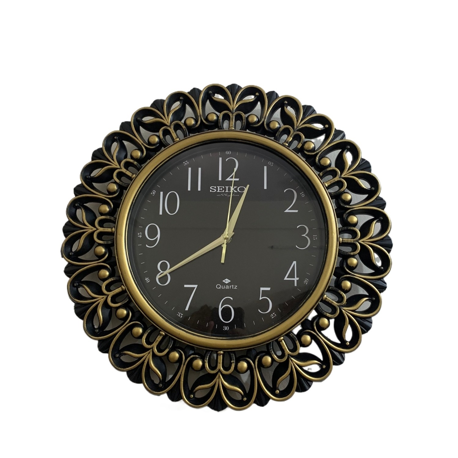 Picture of 45 CM Vintage Fiber Made Seiko Decorative Wall Clock - 45 cm