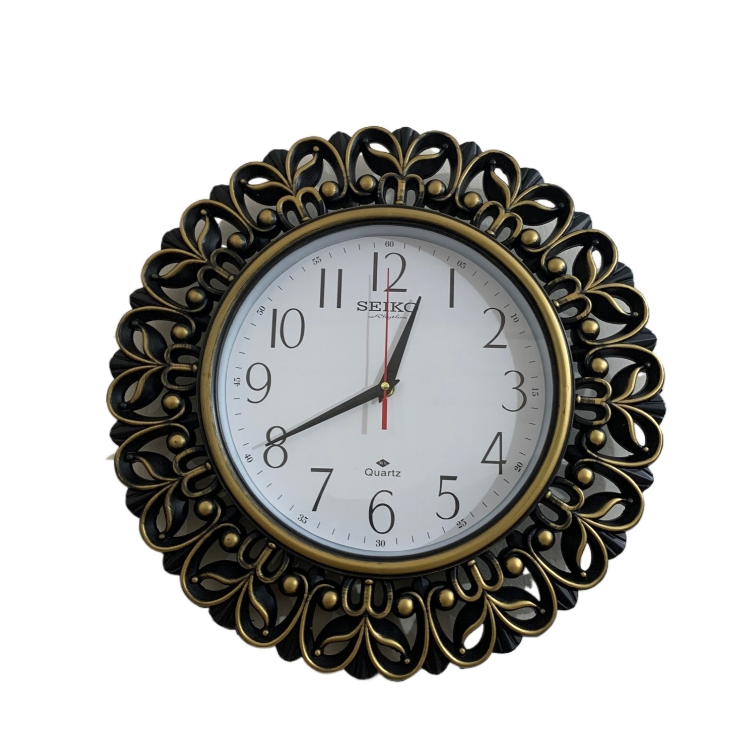 Picture of 45 CM Vintage Fiber Made Seiko Decorative Wall Clock - 45 cm