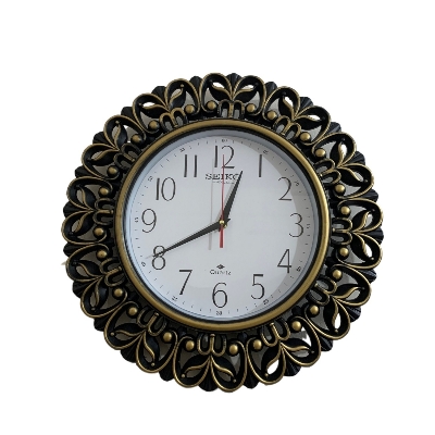 Picture of 45 CM Vintage Fiber Made Seiko Decorative Wall Clock - 45 cm