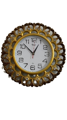 Picture of 39 CM Vintage Fiber Made Ajanta Decorative Wall Clock - 39 cm