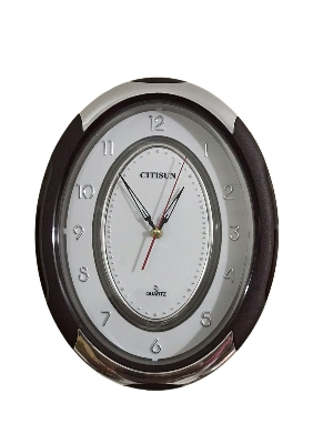 Picture of 37 CM Vintage Fiber Made Citisun Decorative Wall Clock-37cm