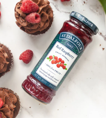 Picture of st dalfour raspbery jam 284gm