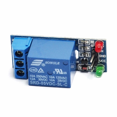 Picture of 5V Relay 1CH 1 Channel Module DC 5V Single Channel Trigger Relay Control Module With Screw Terminal For Arduino One Channel DC5V Relay Switches Electronics Circuitry & Parts