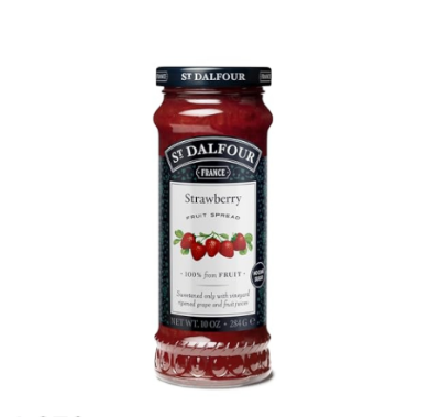 Picture of st dalfour strawberry jam 284gm