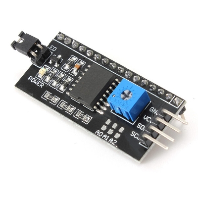 Picture of Iic I2C Twi Spi Serial Interface Board Module 5V 4Pin Leads Serial Board Module Port Iic I2C Twi Spi For Arduino 1602 1601 2004 Lcd Display - Solar Panel