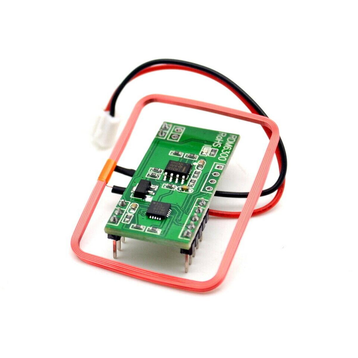 Picture of RDM6300 RDM 6300 RFID Reader EM4100 Reader Module Output Control System Compatible For Arduino DIY Electrical Circuitry & Parts