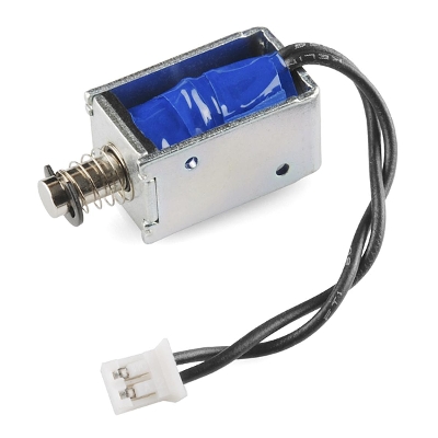 Picture of 5V Solenoid Mini Push Pull DC 5V 1A 30gm 3mm Mini Electromagnetic Solenoid Lock Pull Type For Electric Lock Cabinet Door Locks Electronics Circuitry & Parts