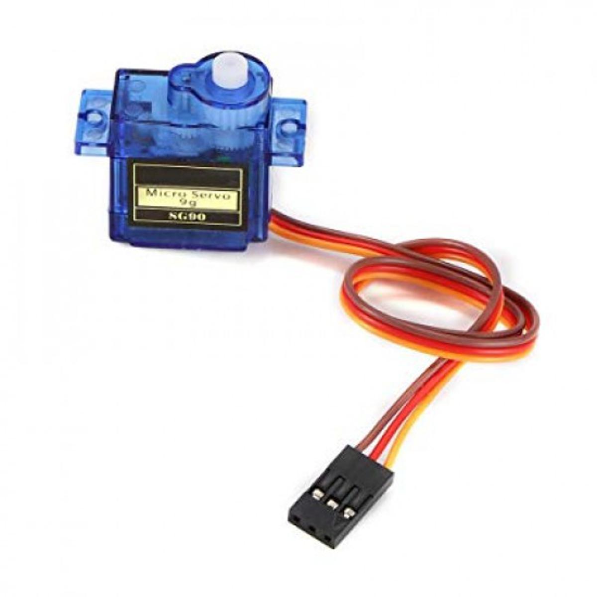 Picture of Sg90 Sg-90 1.2Kg.Cm Dc 4.2V 6V Metal Gear Servo Motor 180Â° Degree Rotation Standard Quality Sg 90 For Electronics Project Arduino Diy Electrical Circuitry & Parts - Solar Panel - Power Bank Circuit