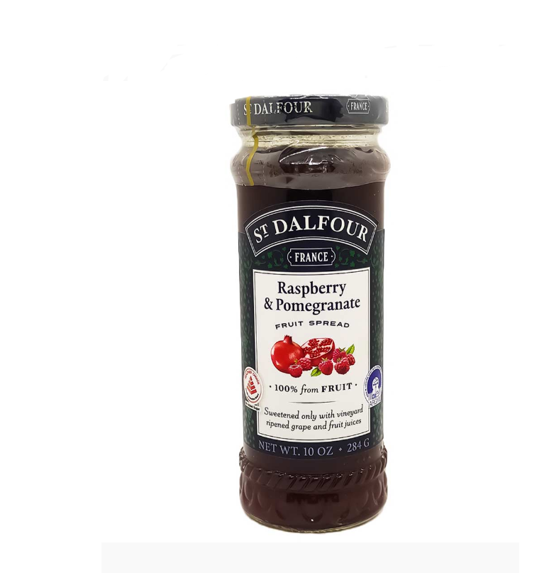 Picture of Saint Dalfour Raspberry and Pomegranate Jam - 1 x 284 Grams