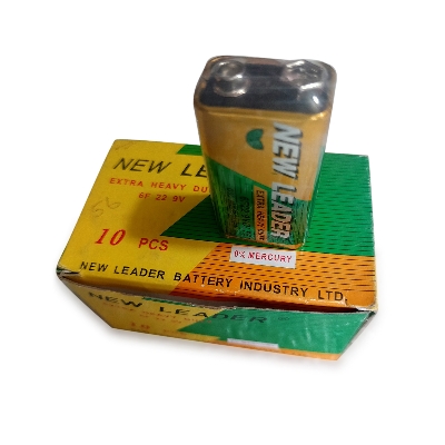 Picture of 9V Battery DC 9V Non-Rechargeable Batteries 6F22 For Toy Car Electronics Device Multimeter Multi Meter Battery Electronics Projects DIY