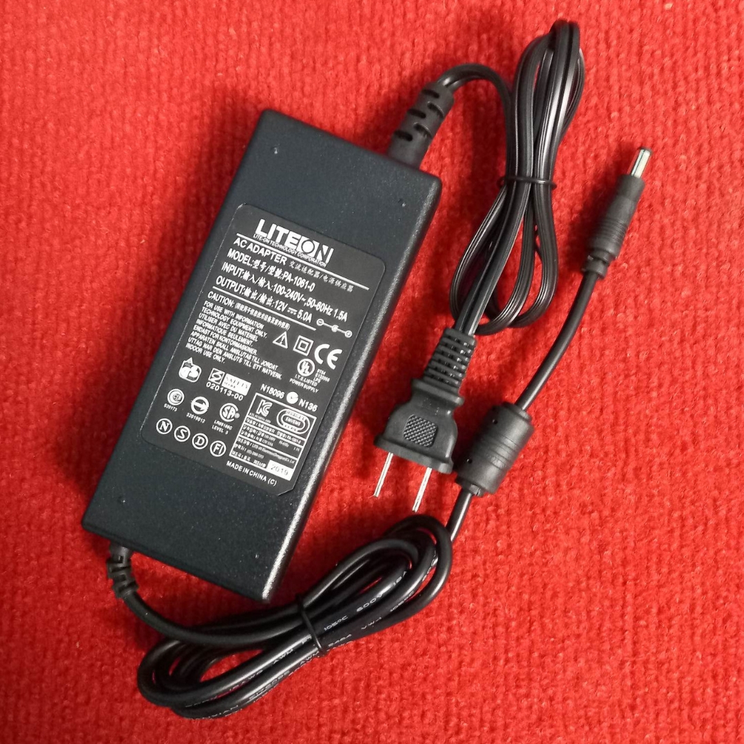 Picture of Trendy - 5Amp 12V BEST Quality US Plug AC 220V To DC 12V 5A 60W Switching Power Supply 12V 5Amp Adaptors For - Unrivaled Quality
