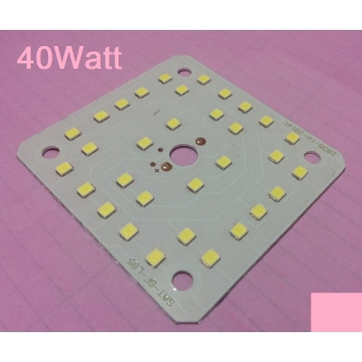 Picture of 40WATT WHITE Color SMD Board 36Pcs White LED Lights 40W SMD LED Aluminum Board 40 Watt For Office Home Exhibition Lighting Garden