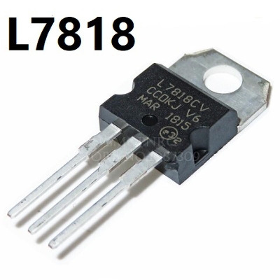 Picture of 2Pcs- CHINESE LM7818 L7818CV L7818 7818 18V 1.5A Voltage Regulator IC 3 Pin TO-220 Package Fixed 18V Positive Voltage Regulator IC Chip Electrical Circuitry & Parts