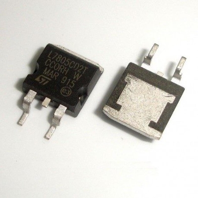Picture of A CLASS SMD 78M05 LM7805 Voltage Regulator IC LM78M05 IC 5V 1.5A SMD  3 Pin Leads TO-263 Fixed 5V SMD 7805 Voltage Regulator IC