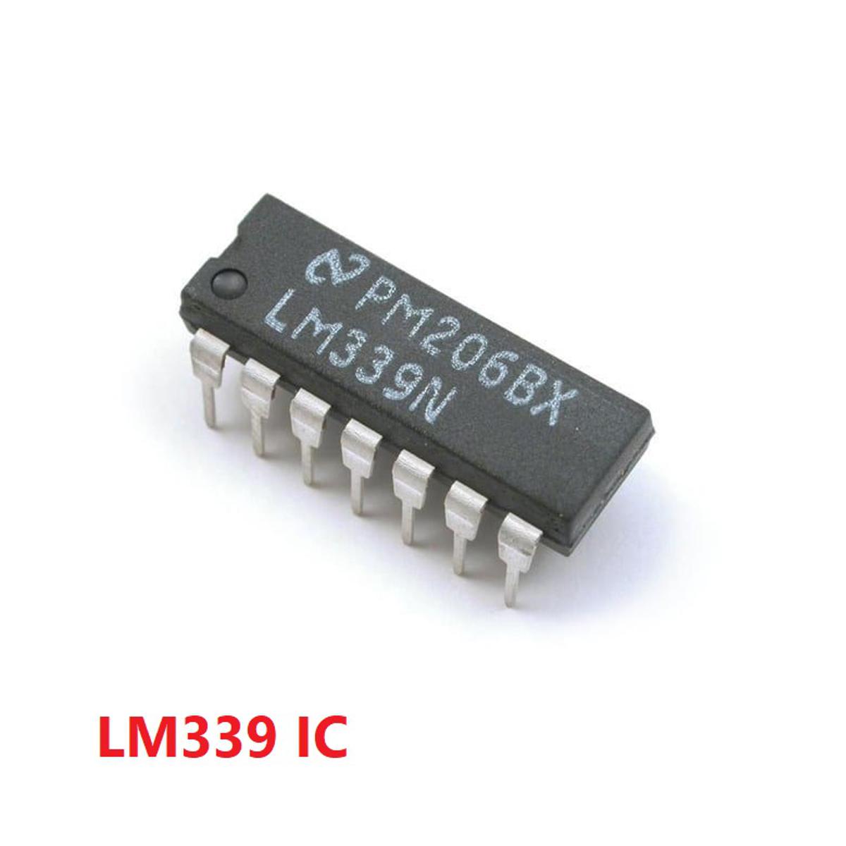 Picture of 5Pcs- LM339N LM339 IC LM339 OPAMP Low Power Voltage Operational Amplifier Op-Amp IC DIP-14 14 Pin Leads