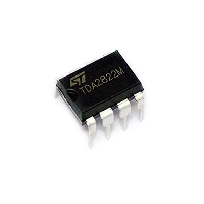 Picture of 2Pcs- TDA2822 TDA 2822 OPAMP DC 1.8V 12V 1W Stereo Audio Amplifiers IC Dual In Line Package Low Voltage Power Amplifier DIP 8 Pin IC