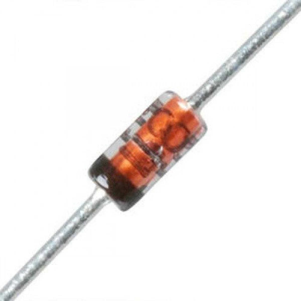 Picture of 10Pcs- 1Watt 6.8V ZENER DIODES 1W 6.8V 1N4736 Through Hole Voltage Regulator Zener Diode DO-41 DIP 3 Pin Leads