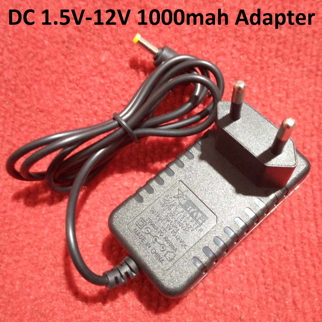 Picture of Multi Voltage 1.5V-12V Chargers NORMAL Quality AC 220V To DC 1.5V-12V 1000mAh Power Supply Adapters Charger For Power Supply LED Strip Light