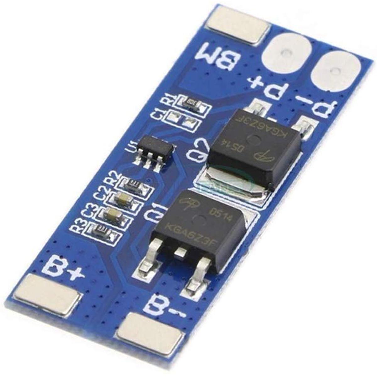 Picture of HX-2S-D01 2S 8A BMS Battery Protection Board 2S 8A 7.4V 8.4V 18650 AA AAA Lipo Li-ion Lithium Battery BMS Chargers Protection Module Batteries Management System