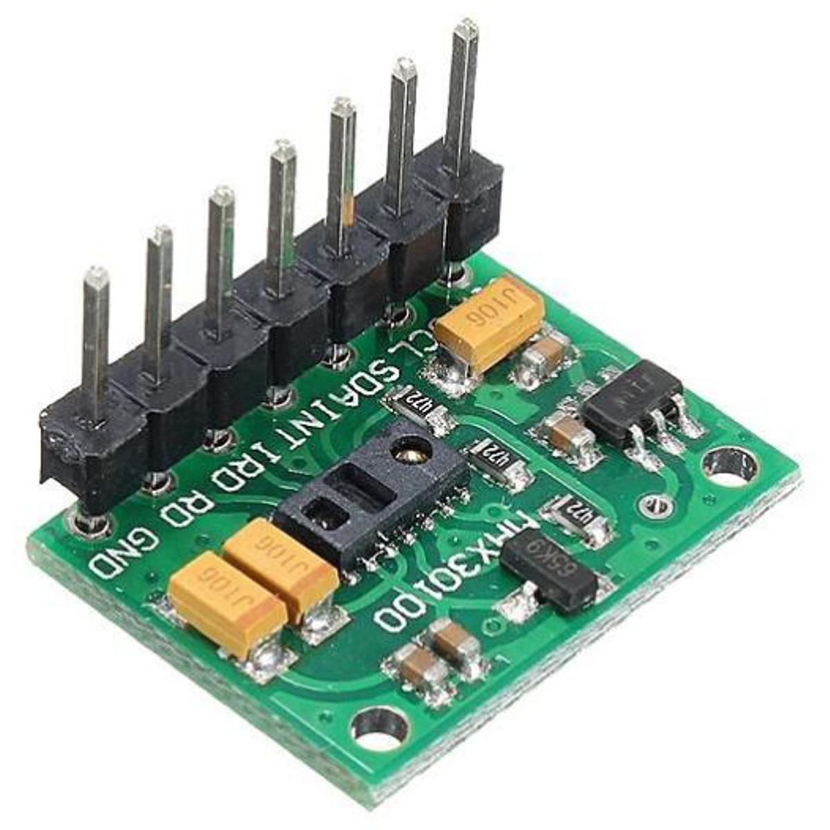 Picture of MAX30100 MAX 30100 Heart Rate Oximeter Sensor Arduino Module Pulse Oximeters Development Board Sensor Module With 7 Pin Cables Connections Header