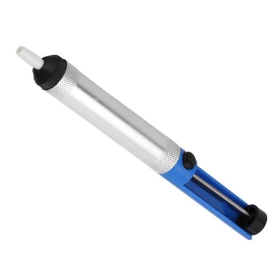 Picture of SMALL Size 185mm Soldering Suction Pump Aluminum Body Desoldering Sucker Pump For Soldering Remove Vacuum Pump Tools Sets Anti Rust Spring Portable
