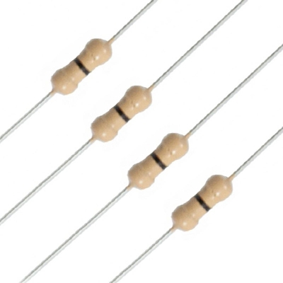 Picture of 50Pcs- 0 Ohm Resistor 5% 0 Ohm Carbon Film 0 Ohm Resistors 1/4W Resistance 0.25 Watt 5% Tolerance Fixed Resistors 2 Pin Leads