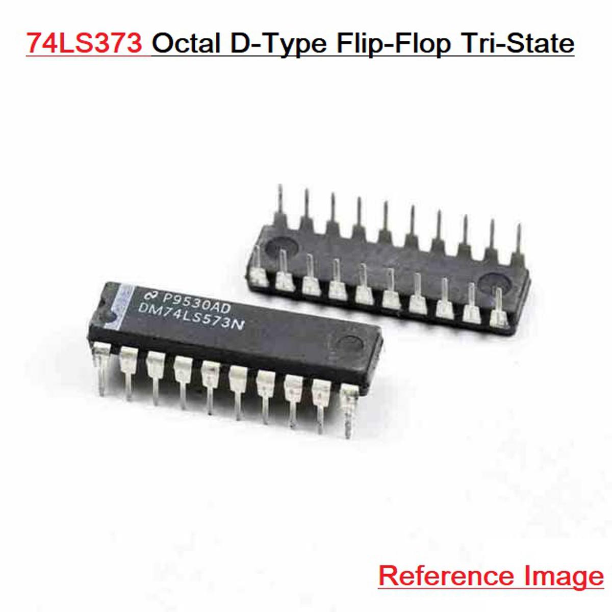 Picture of 2Pcs- 74373 SN74HC373N 74HC373 74LS373 DIP 20 Pin Leads IC Dual In Package 20 Pin Leads IC Breadboard Friendly IC
