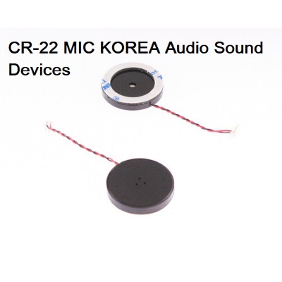 Picture of CR22 CR-22 MIC KOREA Audio Sound Devices 2Pin Cables With Connectors