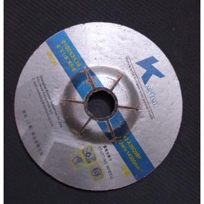 Picture of 100mm GRINDER WHEEL Grinding Wheel 100x3x16.2mm 4" Inch Glass Emery Milling Cutter Circle Grinder Stone Sharpener Cutting Wheel Rotary Tools Sets